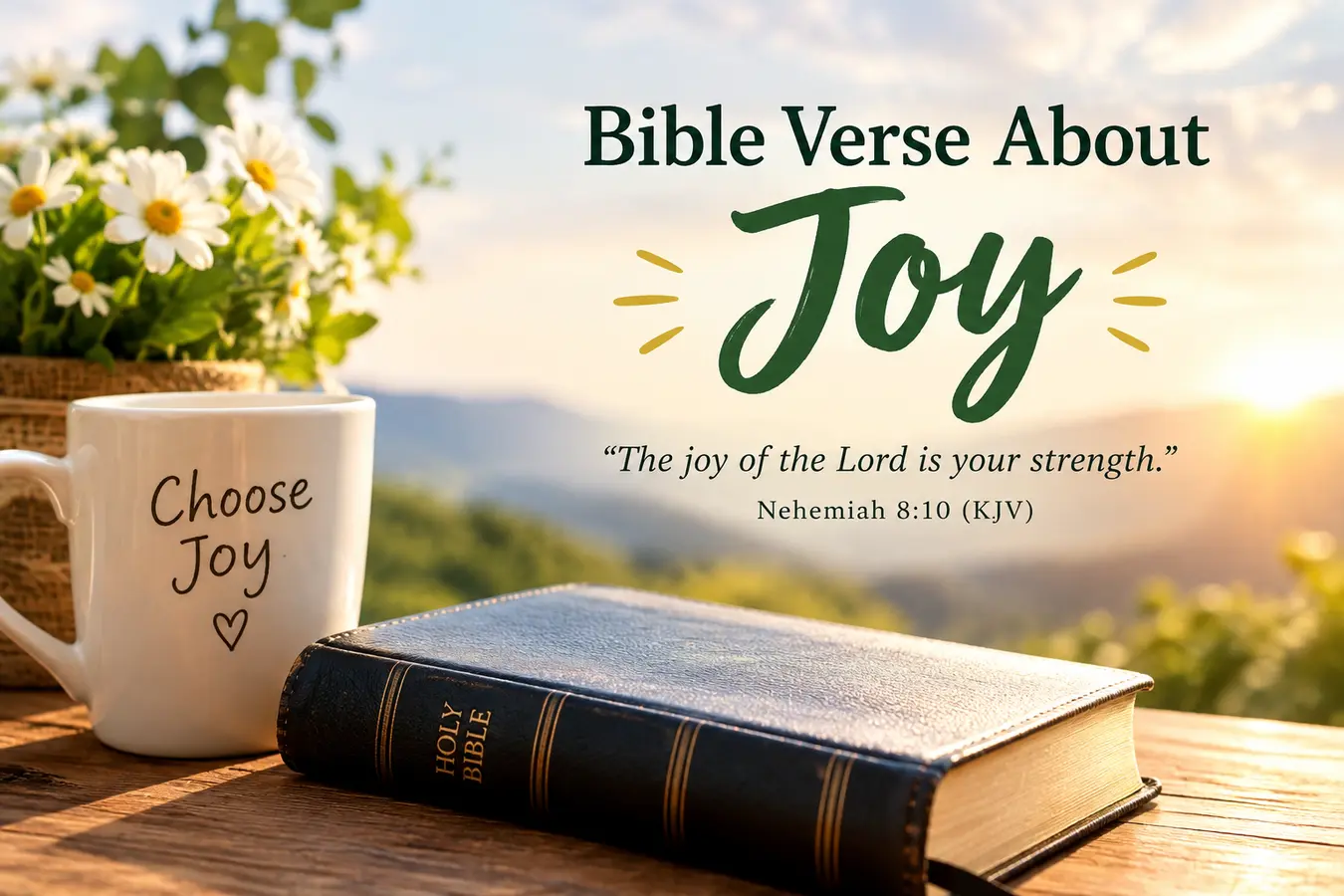 Bible Verse About Joy